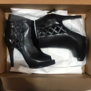 Nine West Peep Toe Booties